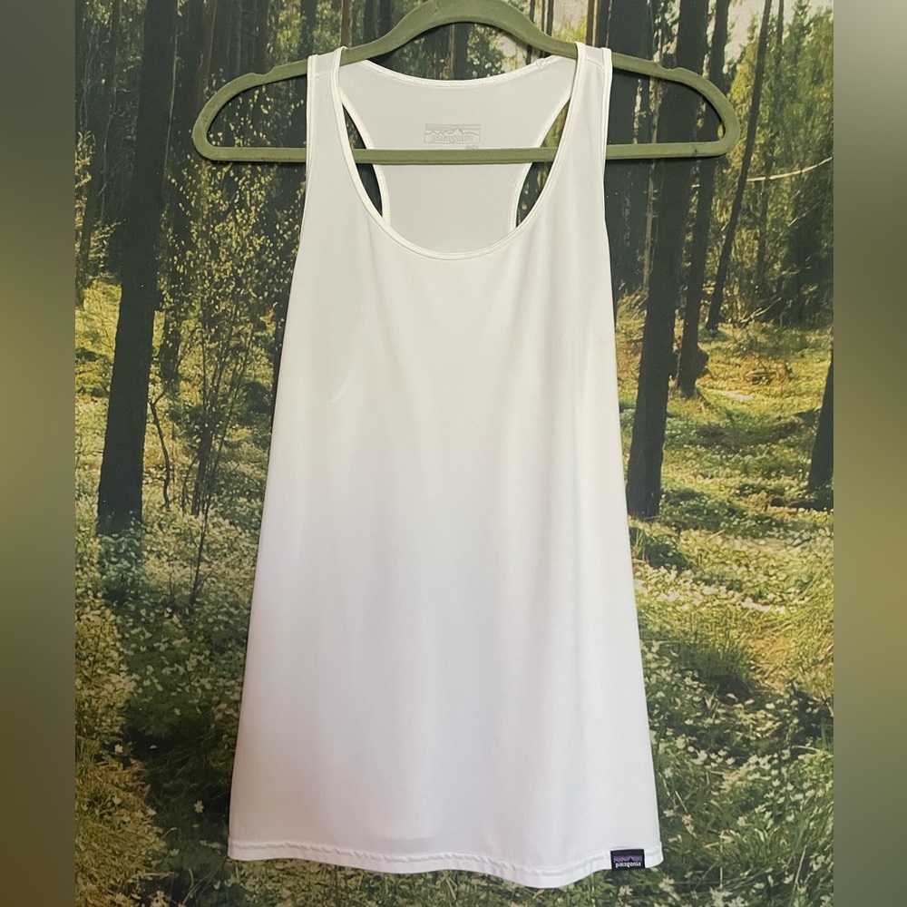 Patagonia White Racerback Tank Top